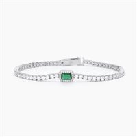 Bracciale Mabina Uomo COOL OR RéTRO in Argento Zircone 533636-S - 533636-S